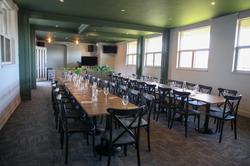 The function room in natural light