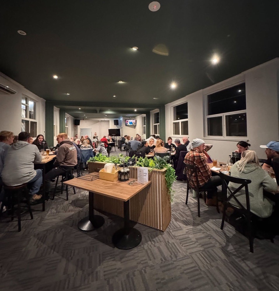 A full function room on a busy night